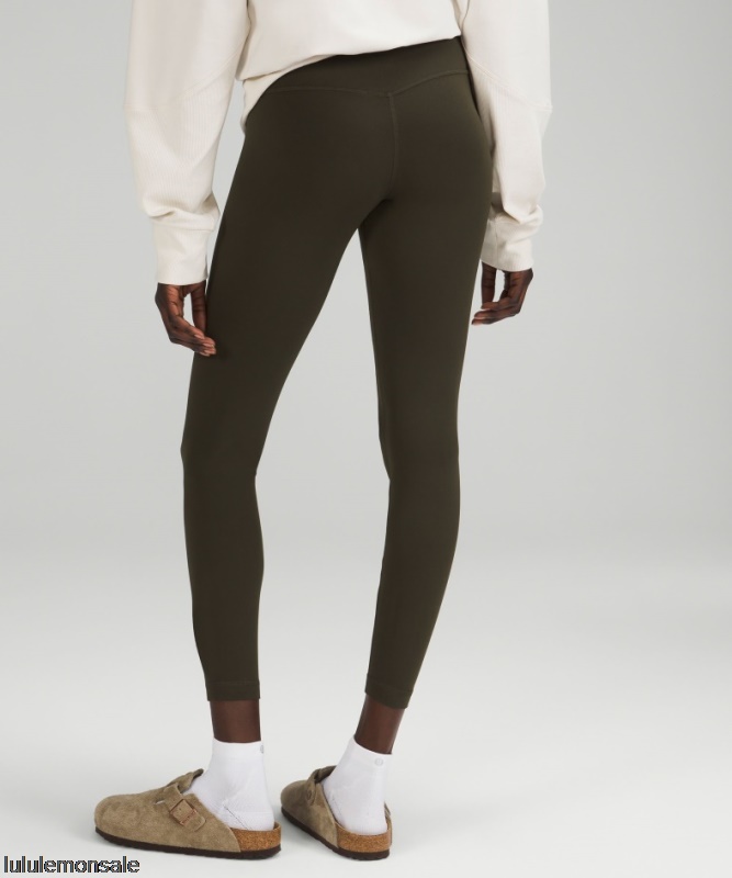 Lululemon Damen DELULU018 | Align Hochhaushose 25 Dark Olive